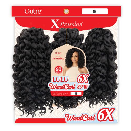 X-pression – Twisted Up – Lulu Wandcurl 8″ 9″ 10″ 6x