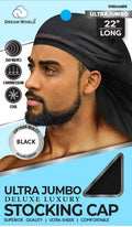 Ultra Jumbo Stocking Cap – Extra Large Stretch Wig Cap for Braids & Natural Hair