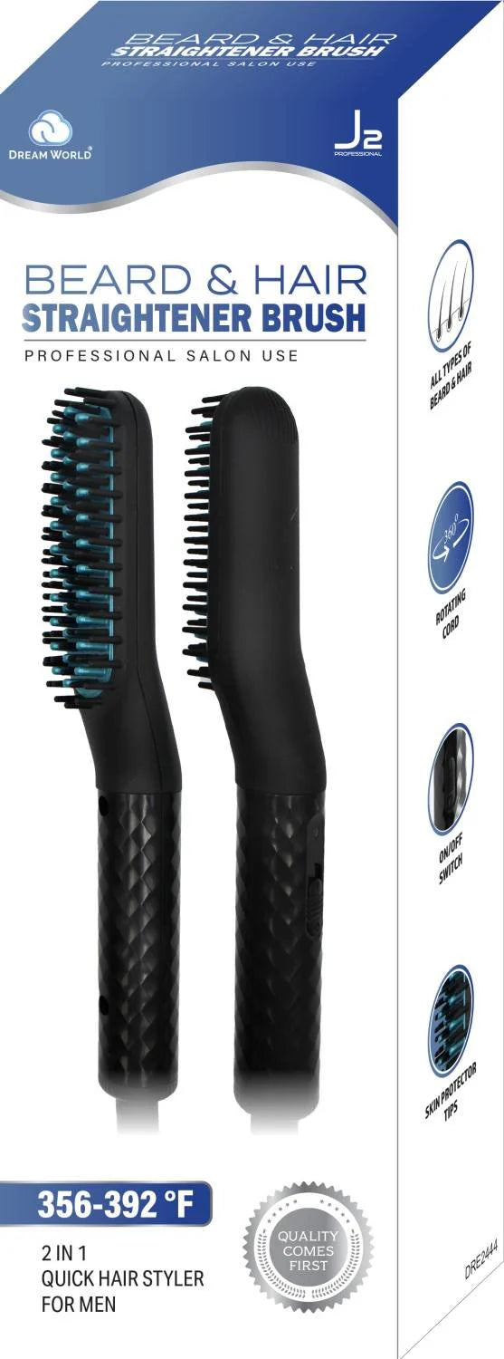 J2 H/T STRAIGHTENER BRUSH BEARD AND HAIR