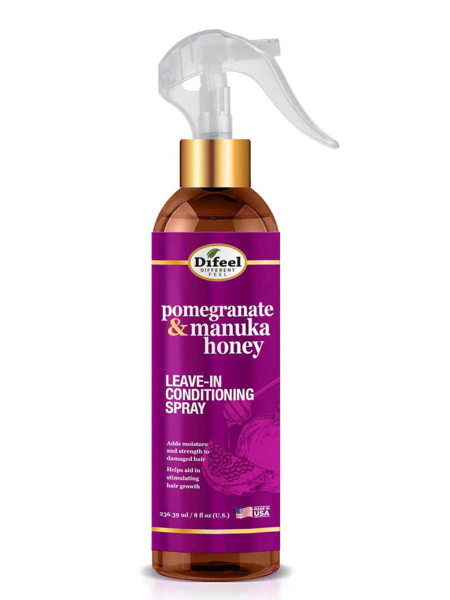 Difeel Pomegranate & Manuka Honey Shampoo – Moisturizing & Strengthening Hair Cleanser