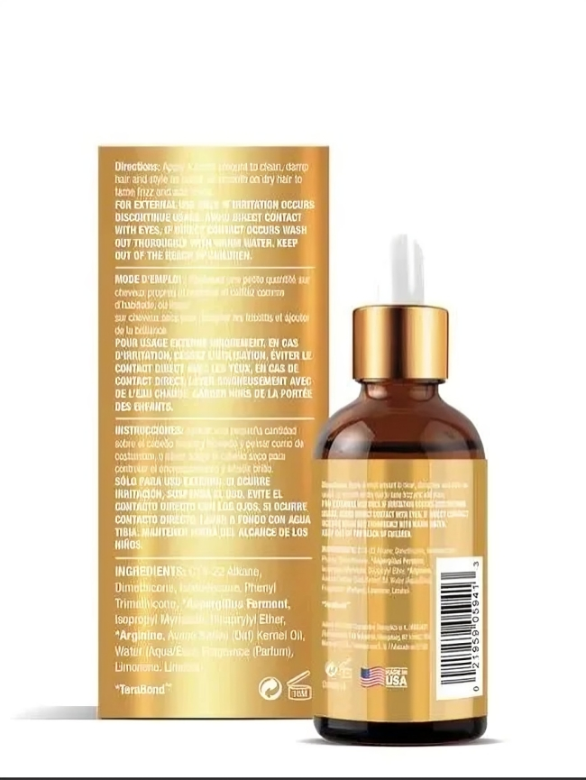 Difeel Bond Repair Hair Oil 1.65 oz – Miracle Strengthening & Damage Repair Treatment