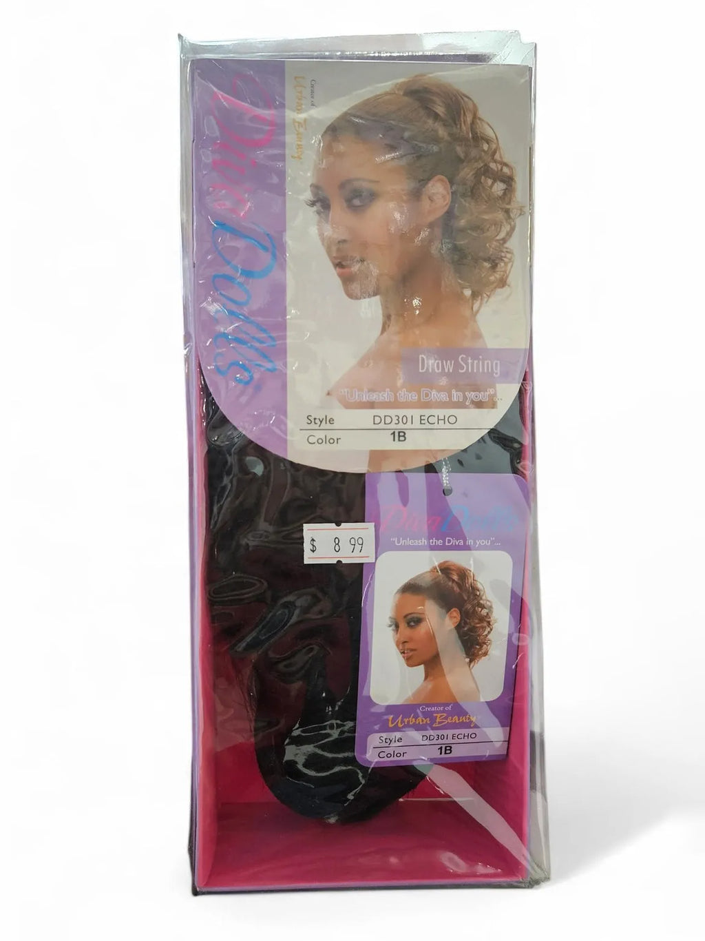 Diva Dolls Drawstring Ponytail – Color 2 Dark Brown Hair Extension