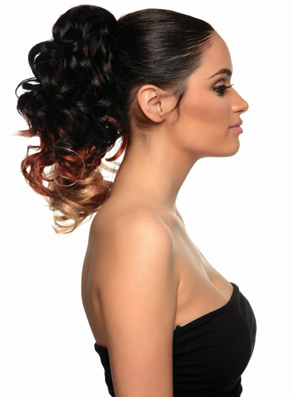 Diva Dolls Drawstring Ponytail – Color 1B Natural Black Hair Extension
