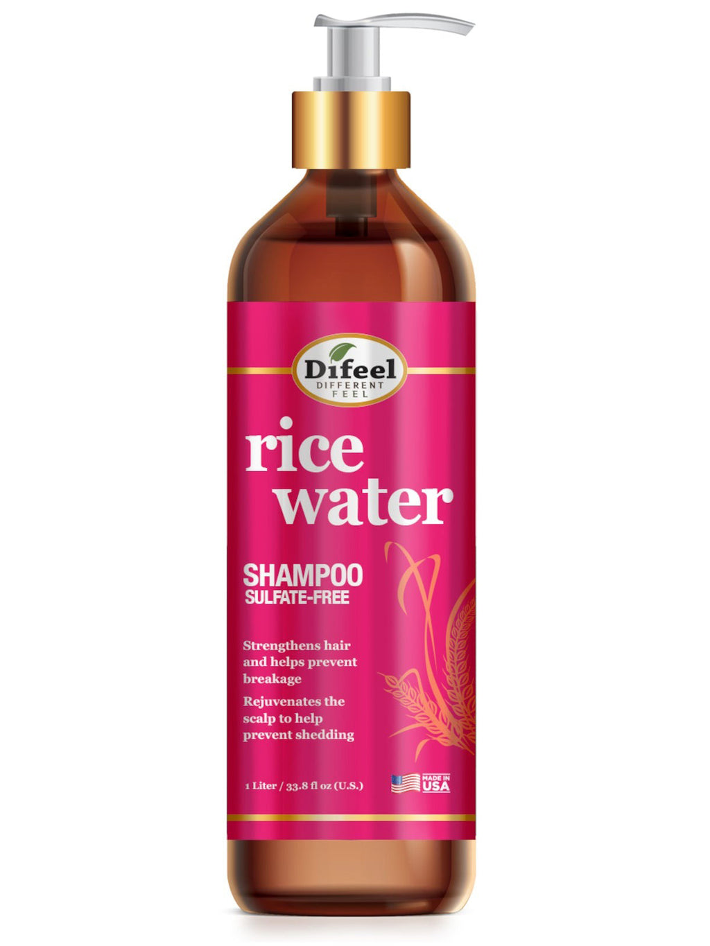 Difeel Rice Water Hair Oil – Strengthening & Nourishing Scalp & Hair Treatment