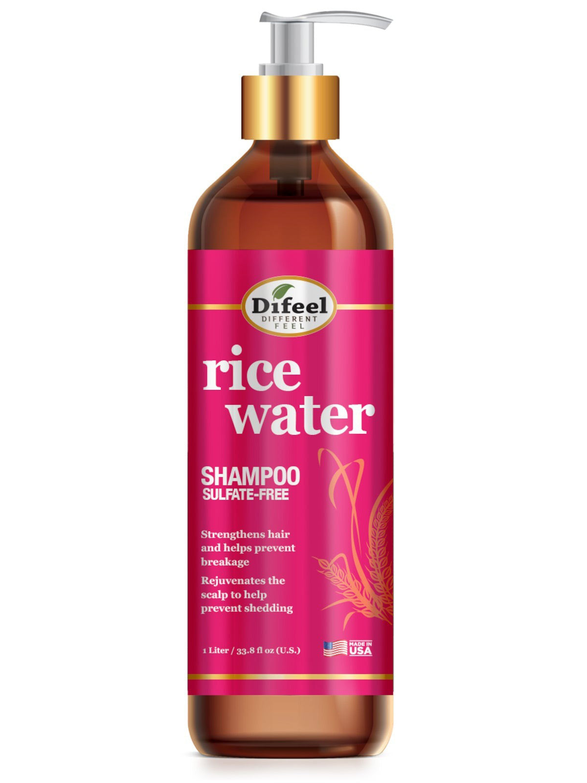 Difeel Rice Water Hair Oil – Strengthening & Nourishing Scalp & Hair Treatment
