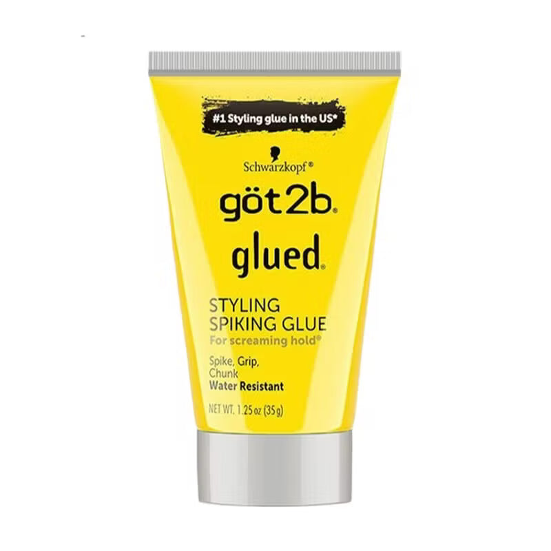 Got2b Glued Styling Spiking Glue - 1.25 oz / 35 g Maximum Hold Hair Gel