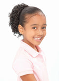 Diva Dolls Kids Synthetic Ponytail Drawstring Hair Extension – Easy & Fun