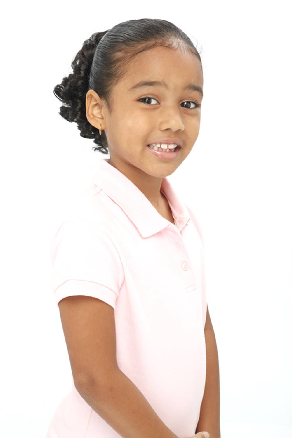 Kids Synthetic Ponytail Drawstring