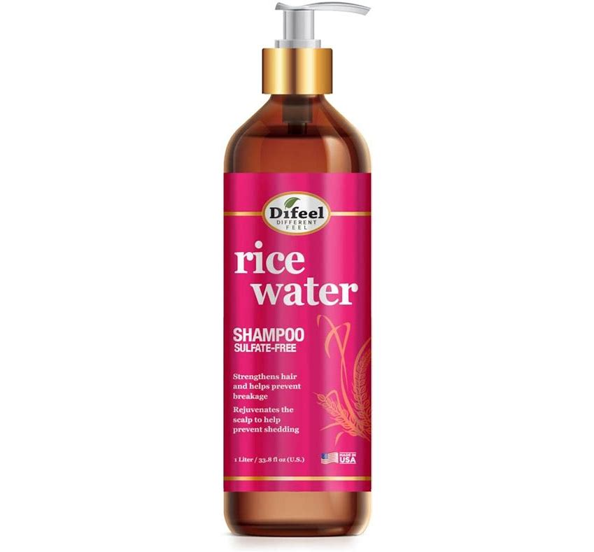 Difeel: Rice Water Shampoo - 12 oz.
