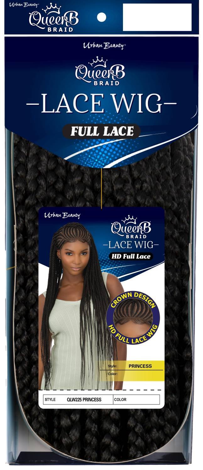 PRINCESS 34" BRAIDED LACE WIG