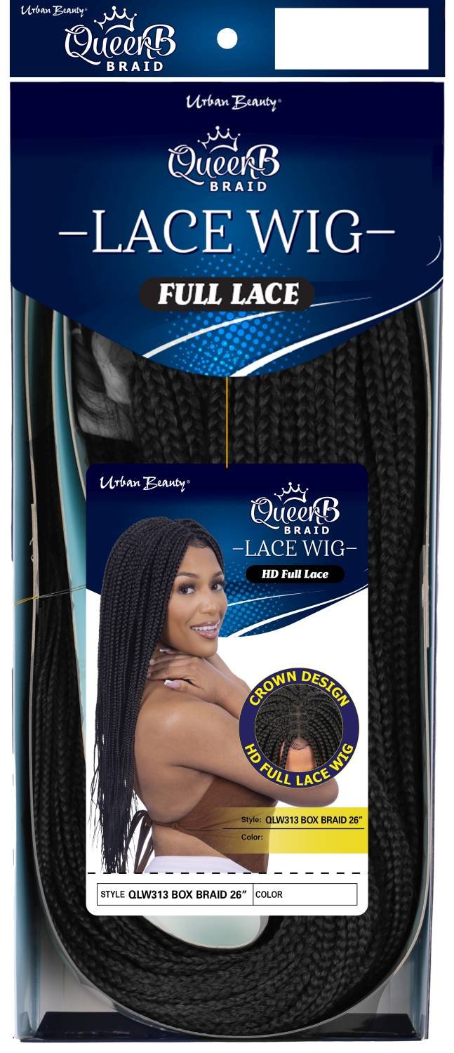 BOX BRAID 26" Lace WIG