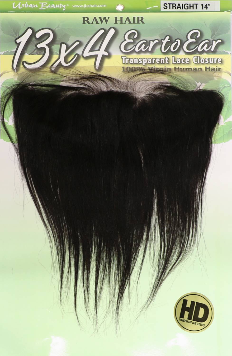 HH RAW 13X4 CLOSURE STR #NAT