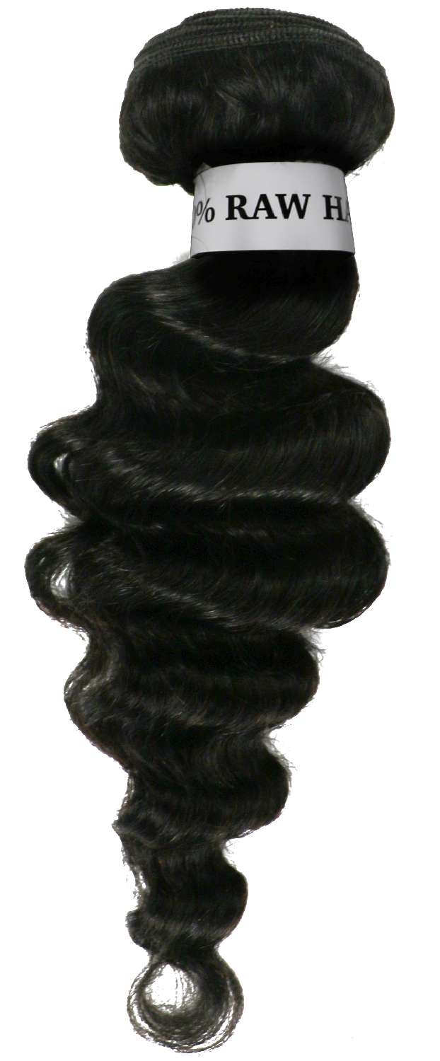 Virgin Raw Human Hair Deep Wave Bundles – Natural & Voluminous