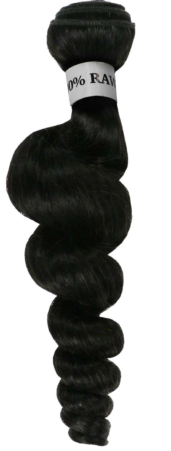 Virgin Raw Human Hair Loose Wave Bundle – Natural & Soft