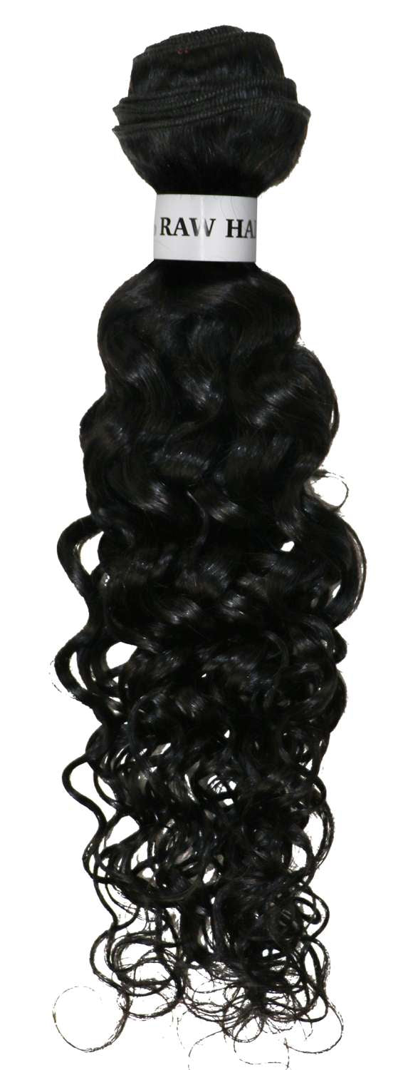 VIRGIN RAW HUMAN HAIR – WATER CURL Bundles