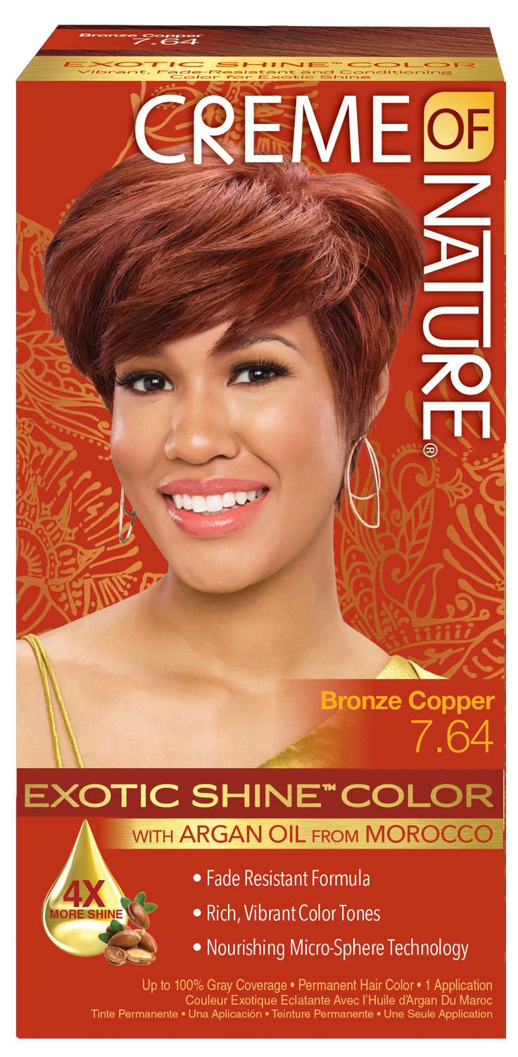 Creme of Nature Exotic Shine™ Color – Permanent Hair Color with Argan Oil