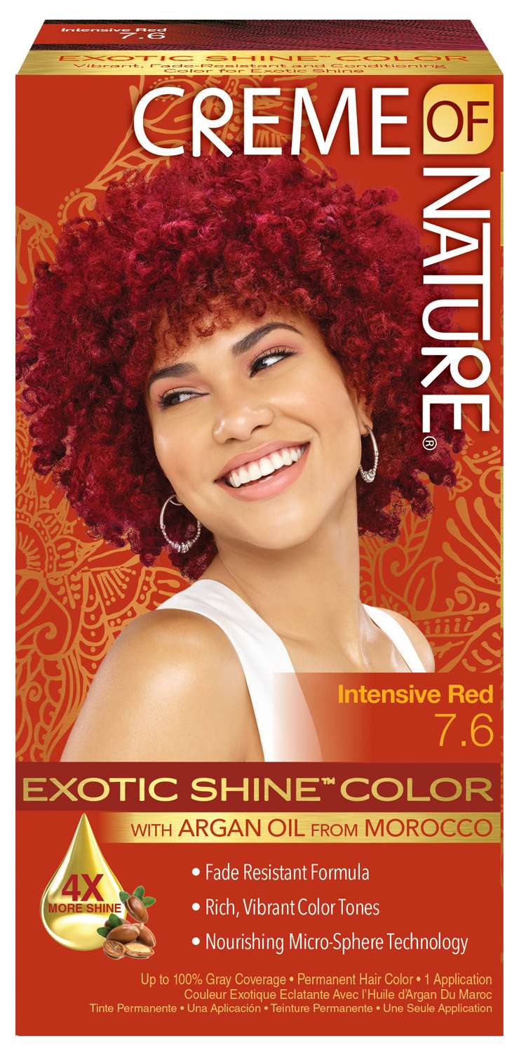 Creme of Nature Exotic Shine™ Color – Permanent Hair Color with Argan Oil