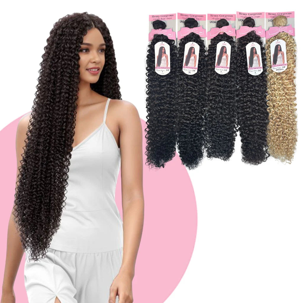 Remi Water Weave Human Hair – Soft Wet & Wavy Weave Bundles for Natural, Long-Lasting Style