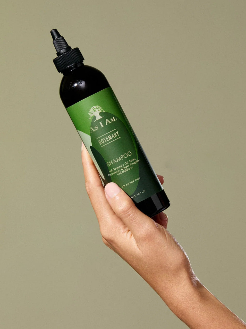 As I Am Rosemary Shampoo – Strengthening & Moisturizing Sulfate-Free Hair Cleanser for Scalp Care