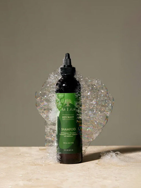 As I Am Rosemary Shampoo – Strengthening & Moisturizing Sulfate-Free Hair Cleanser for Scalp Care