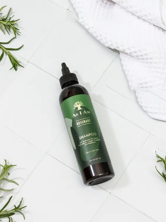 As I Am Rosemary Shampoo – Strengthening & Moisturizing Sulfate-Free Hair Cleanser for Scalp Care
