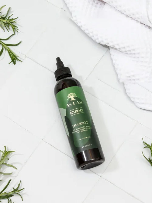 As I Am Rosemary Shampoo – Strengthening & Moisturizing Sulfate-Free Hair Cleanser for Scalp Care