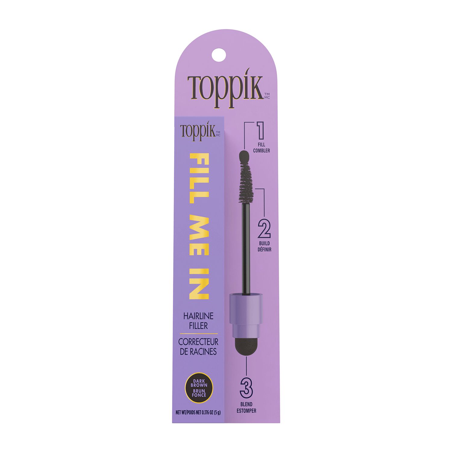 TOPPIK Fill Me In Hairline Filler Black 5g