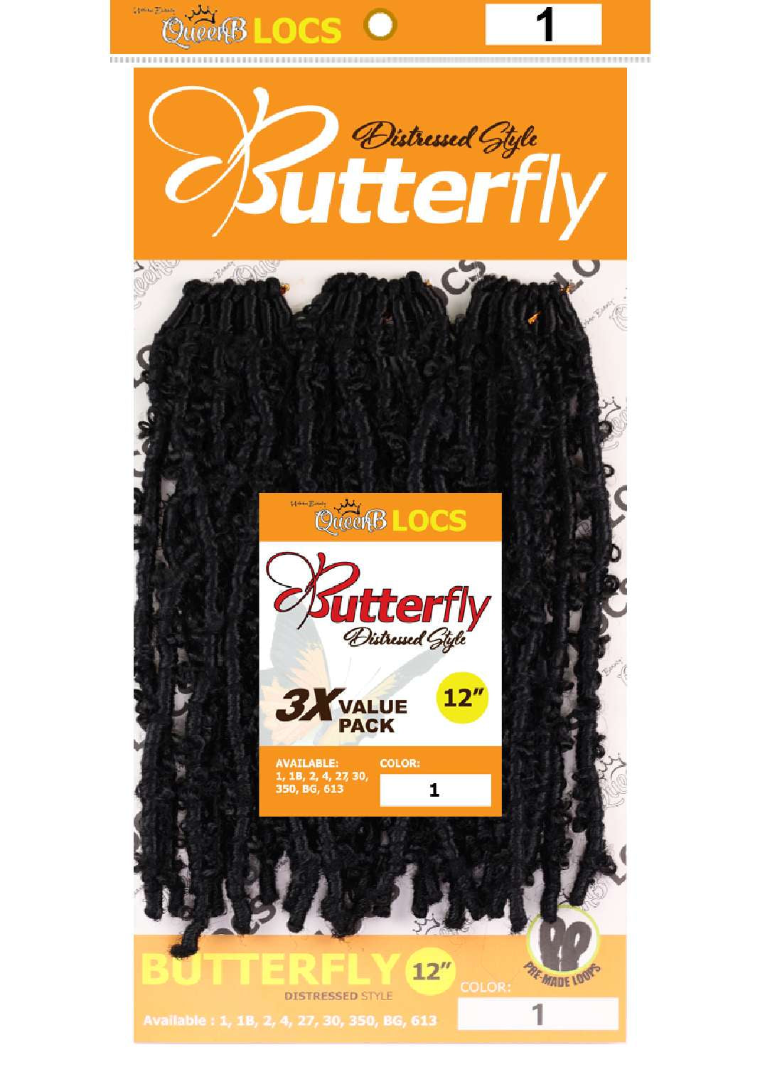 SYN BUTTERFLY LOCS