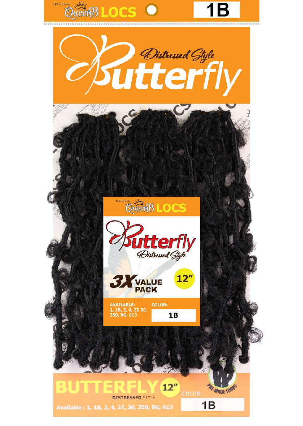 SYN BUTTERFLY LOCS