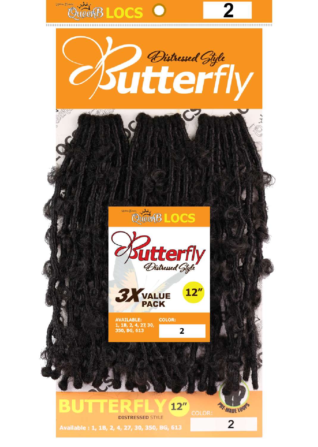 SYN BUTTERFLY LOCS