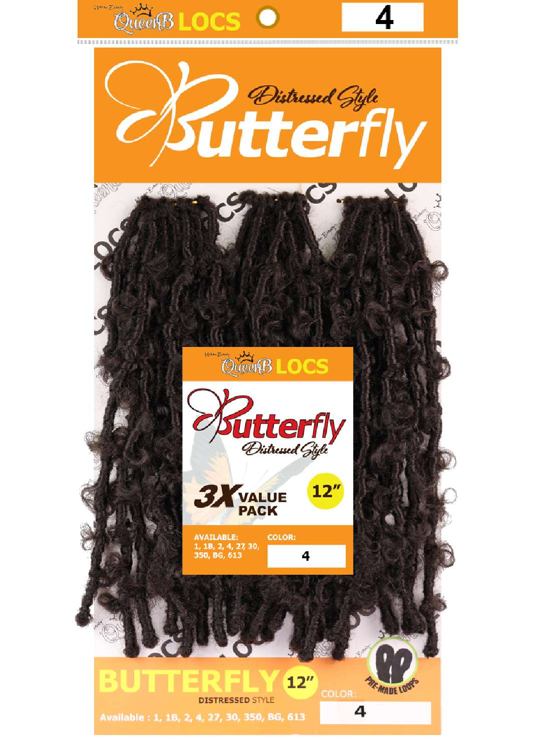 SYN BUTTERFLY LOCS