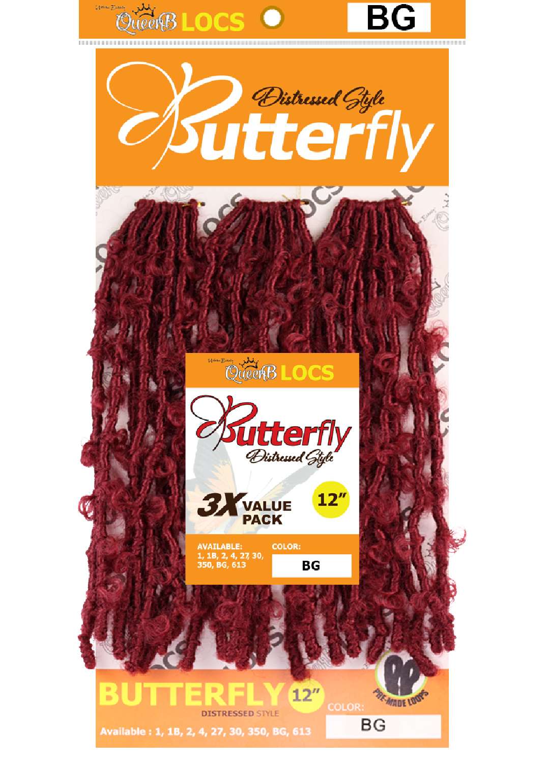 SYN BUTTERFLY LOCS