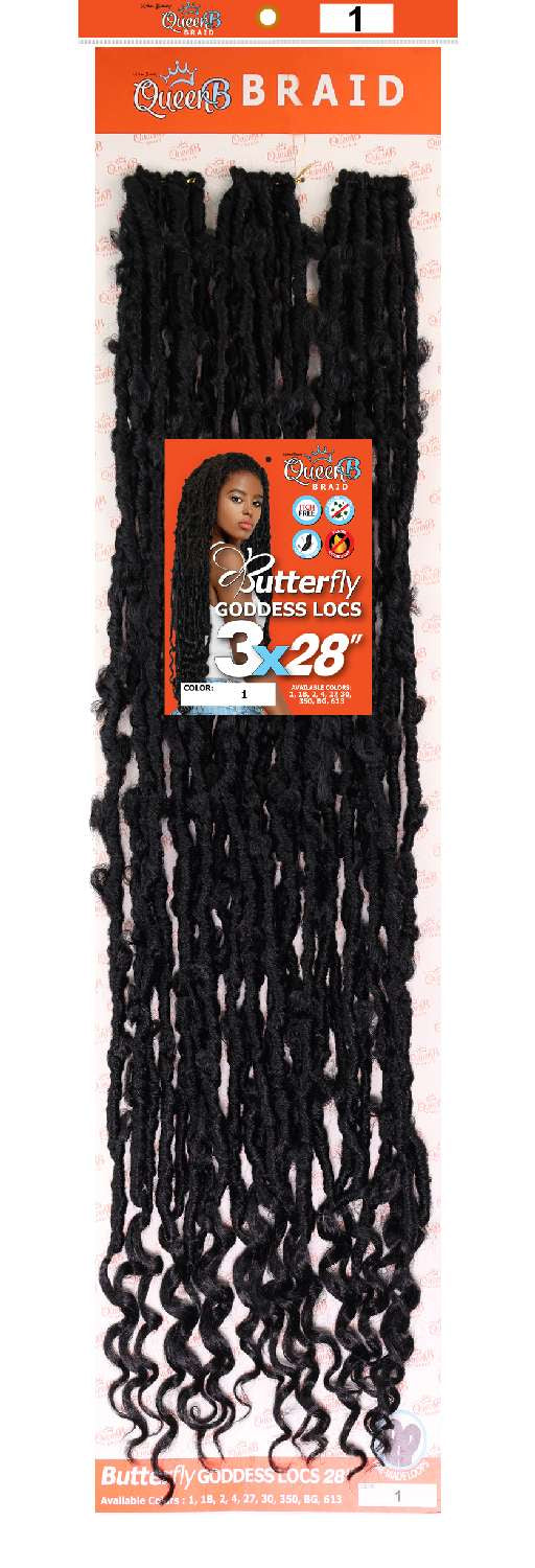 SYN BUTTERFLY GODDESS LOCS