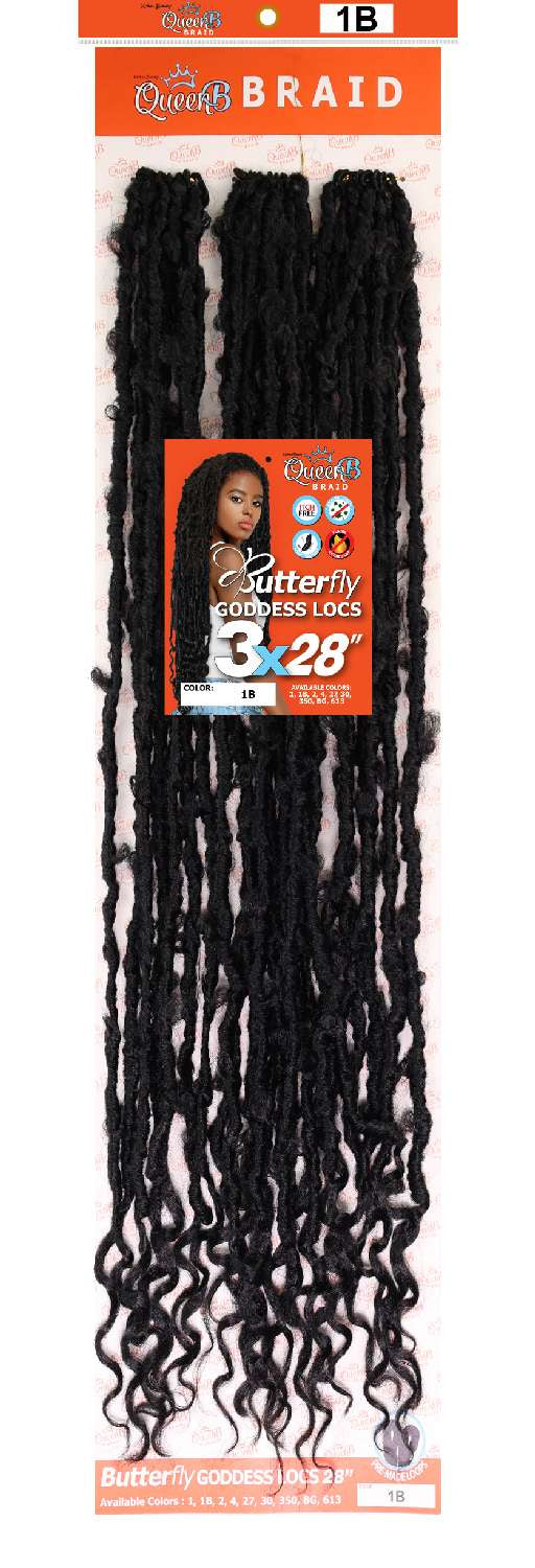 SYN BUTTERFLY GODDESS LOCS