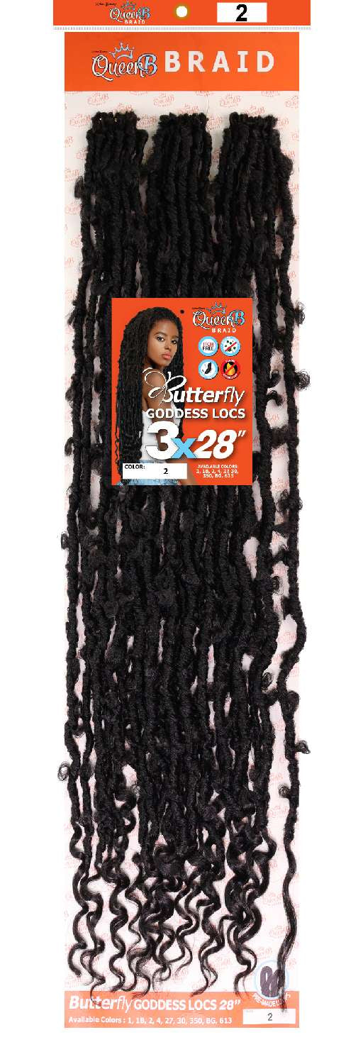 SYN BUTTERFLY GODDESS LOCS