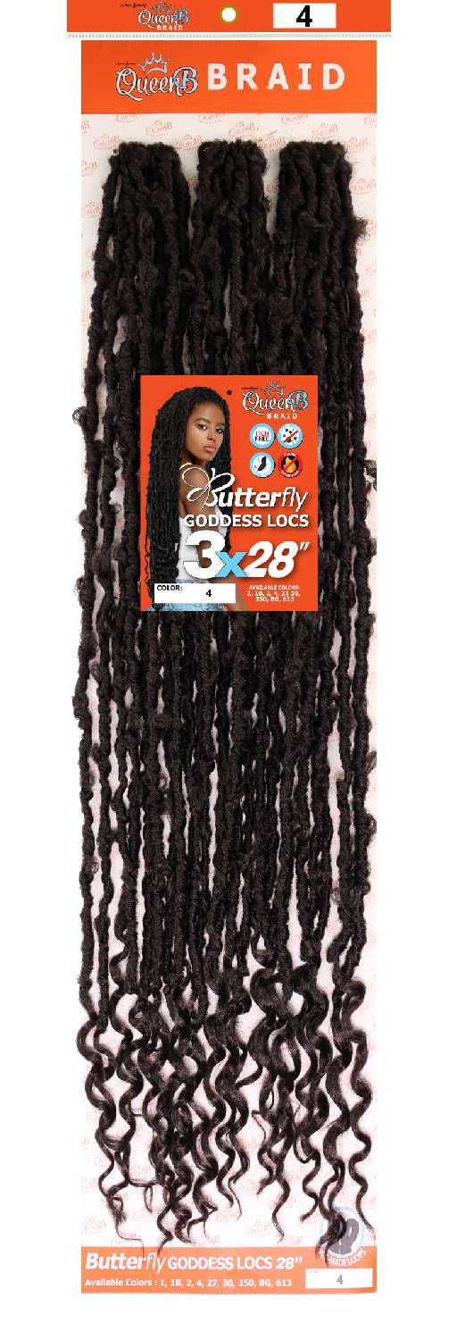 SYN BUTTERFLY GODDESS LOCS