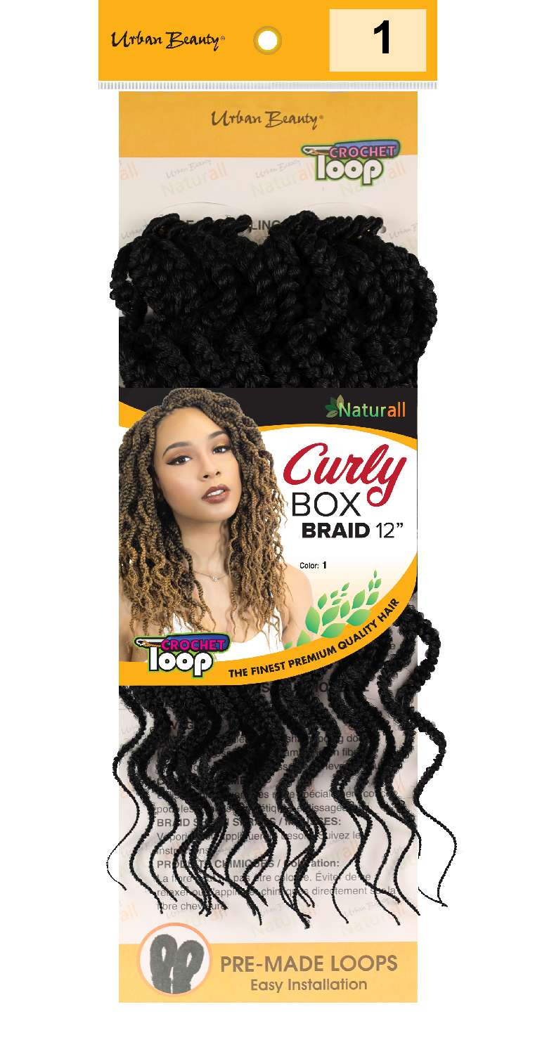 SYN BOX BRAID CURL 12