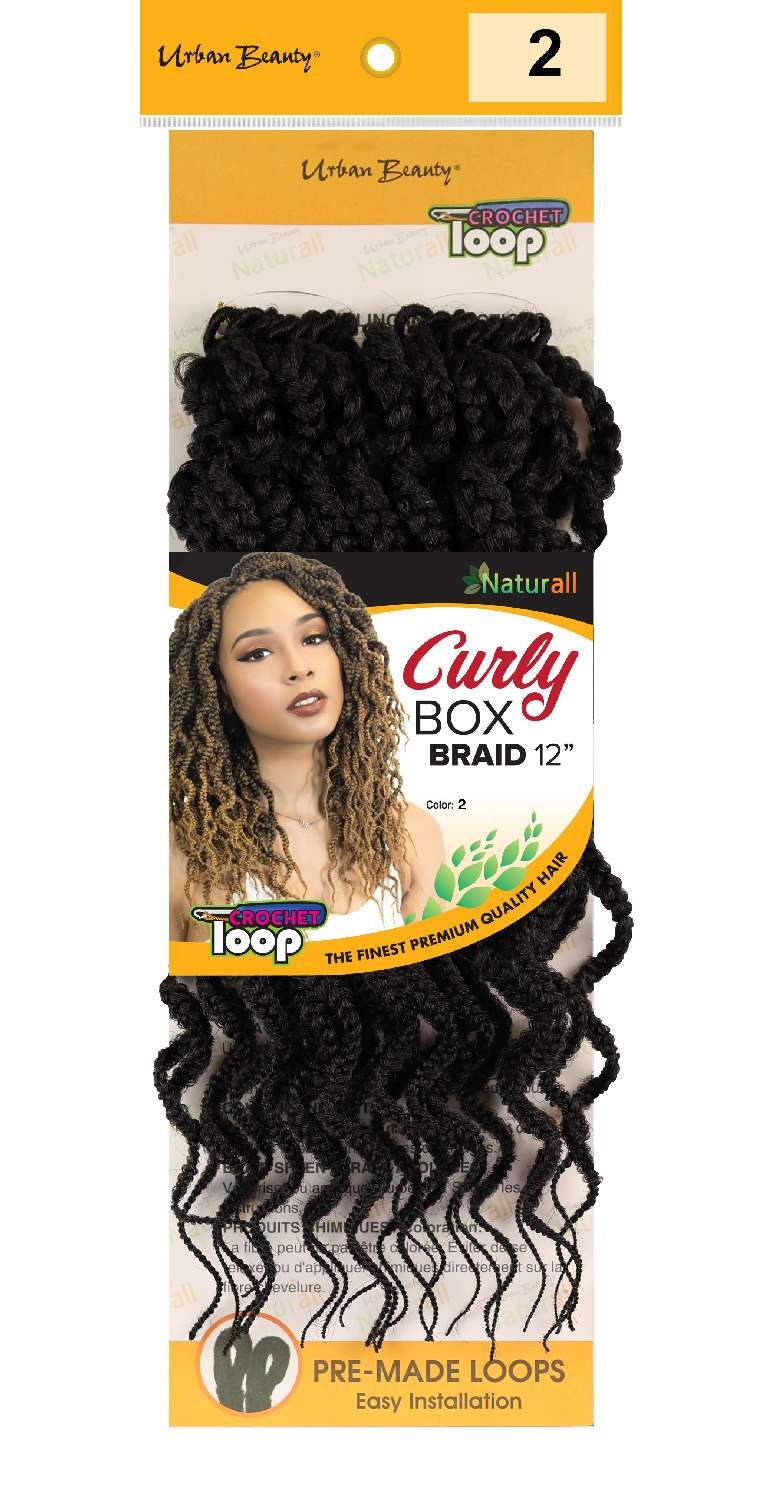 SYN BOX BRAID CURL 12