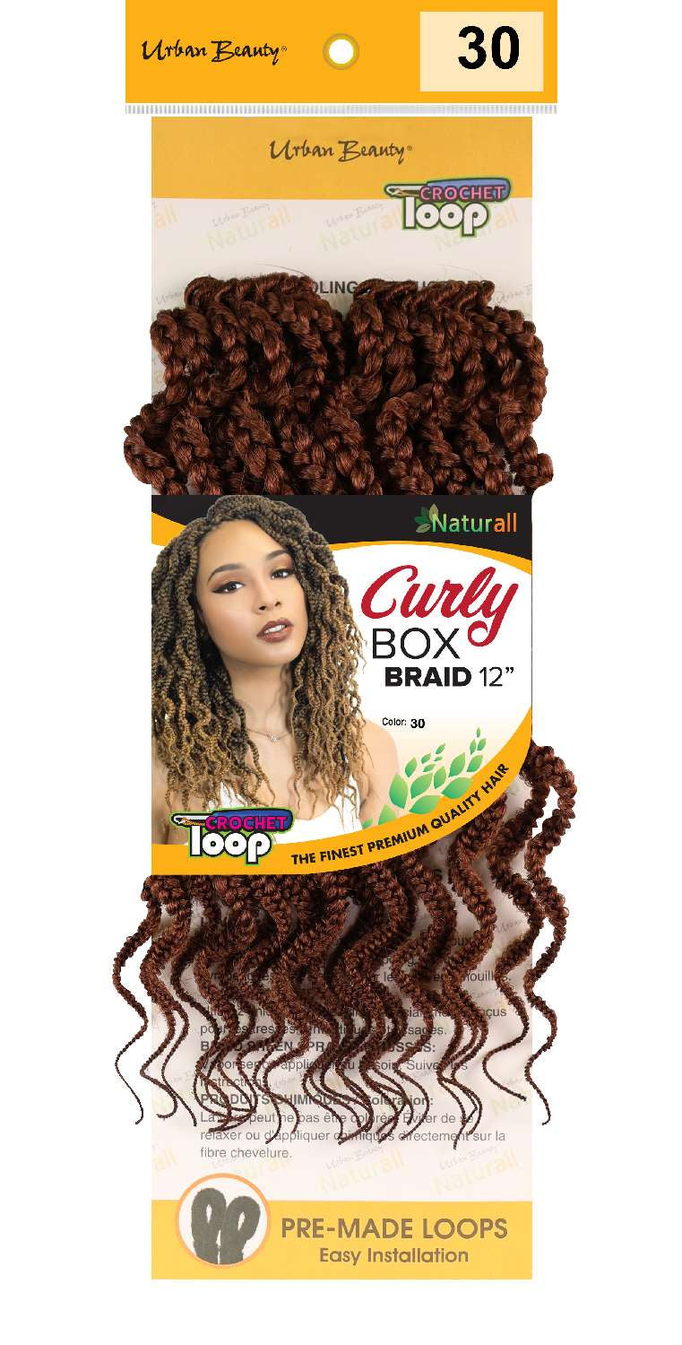 SYN BOX BRAID CURL 12