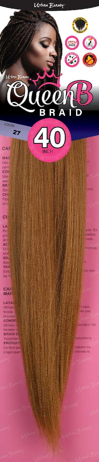 QUEEN B 40 Pre-stretched Hair