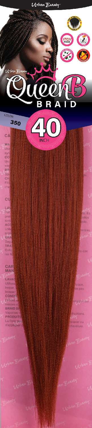 QUEEN B 40 Pre-stretched Hair