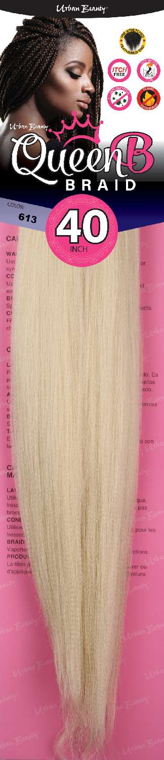 QUEEN B 40 Pre-stretched Hair