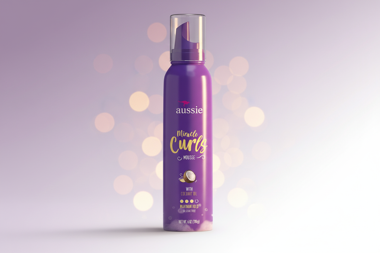 AUSSIE MIRACLE CURLS MOUSSE