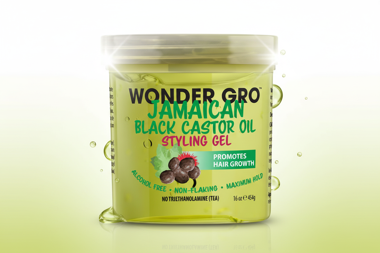 WONDER GRO GEL BLACK CASTOR