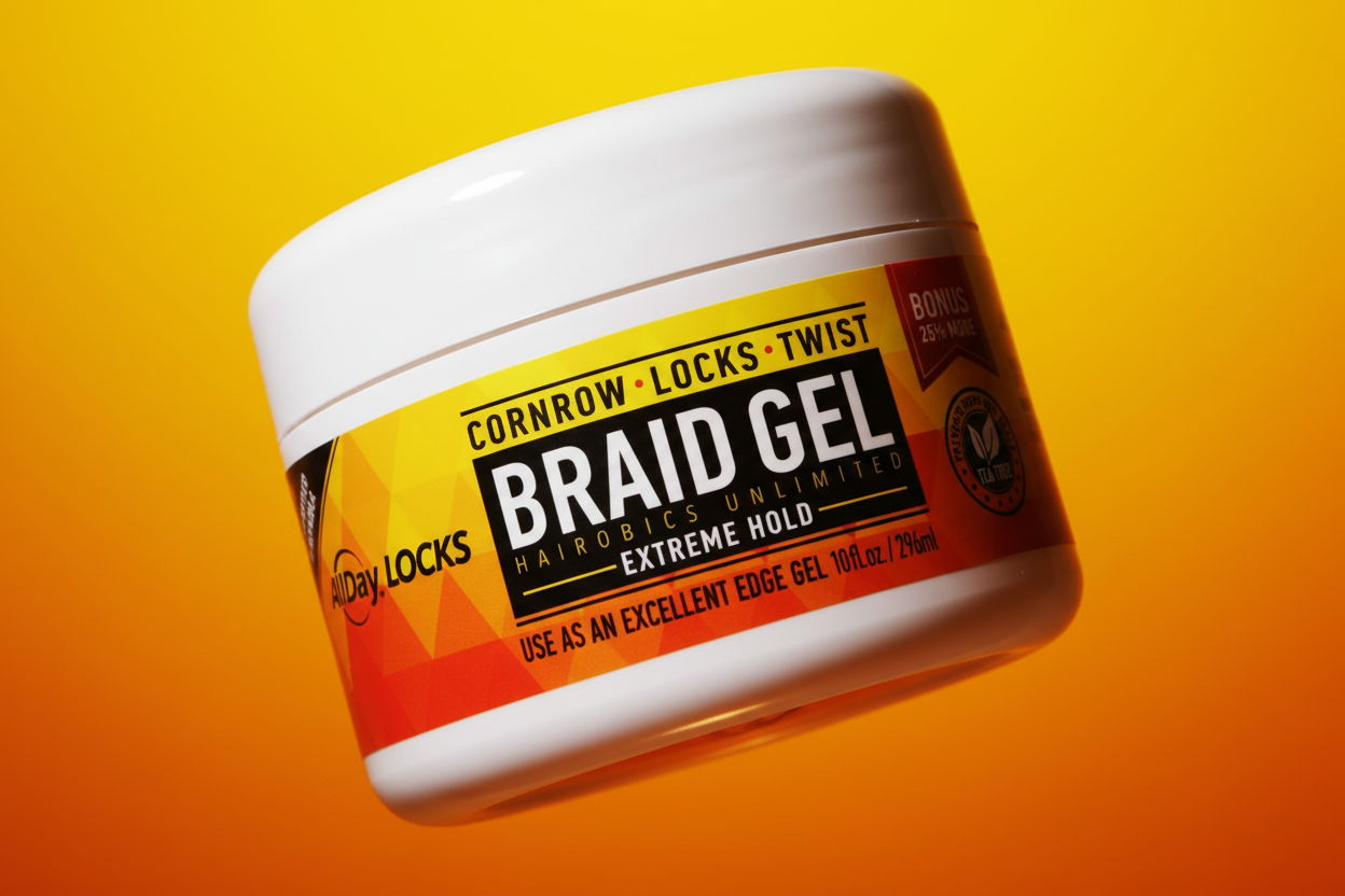 AllDay Locks Braid Gel Extreme Hold