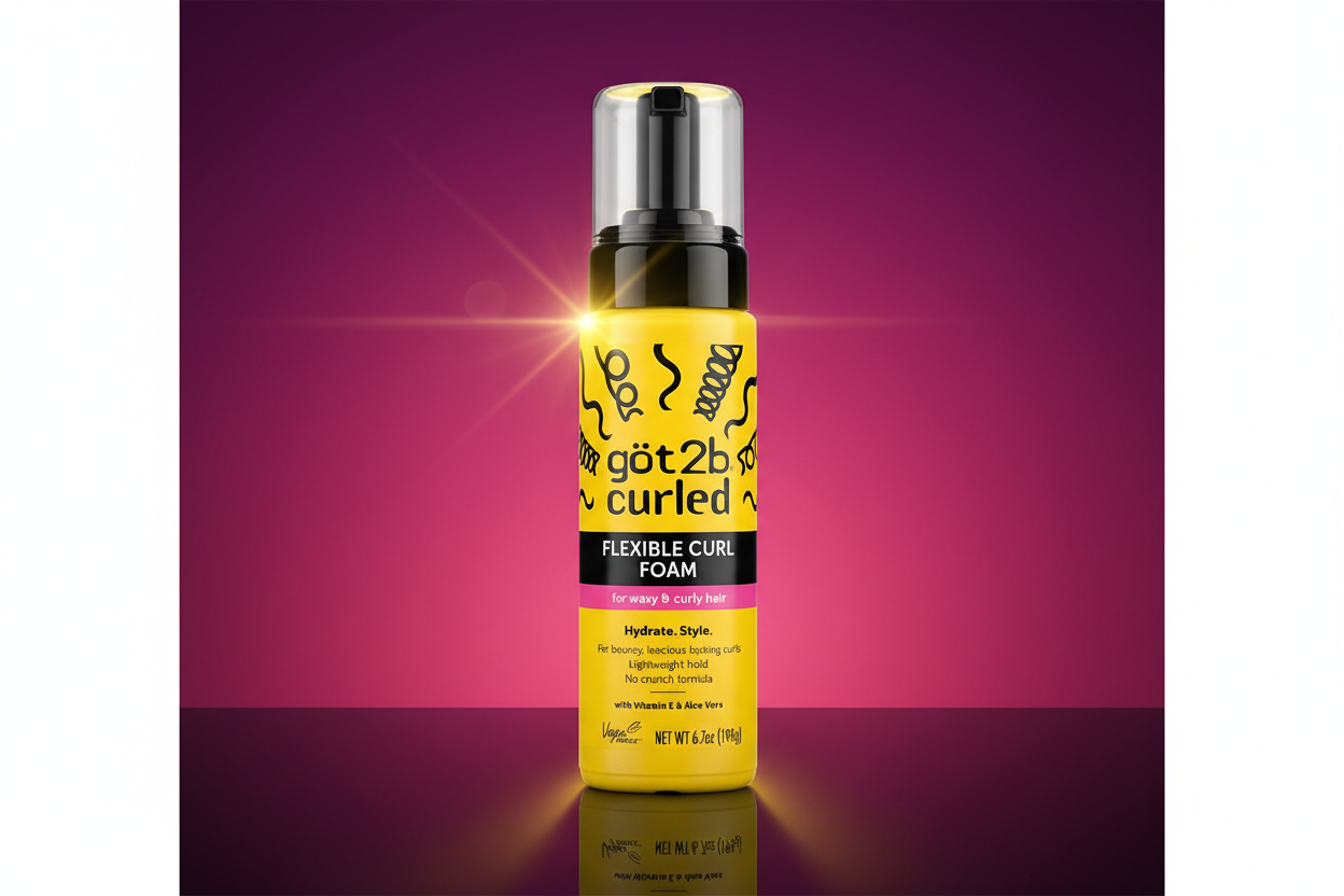 GOT 2 B CURLED FLEXIBLE CURL FOAM – Lightweight Curl Mousse