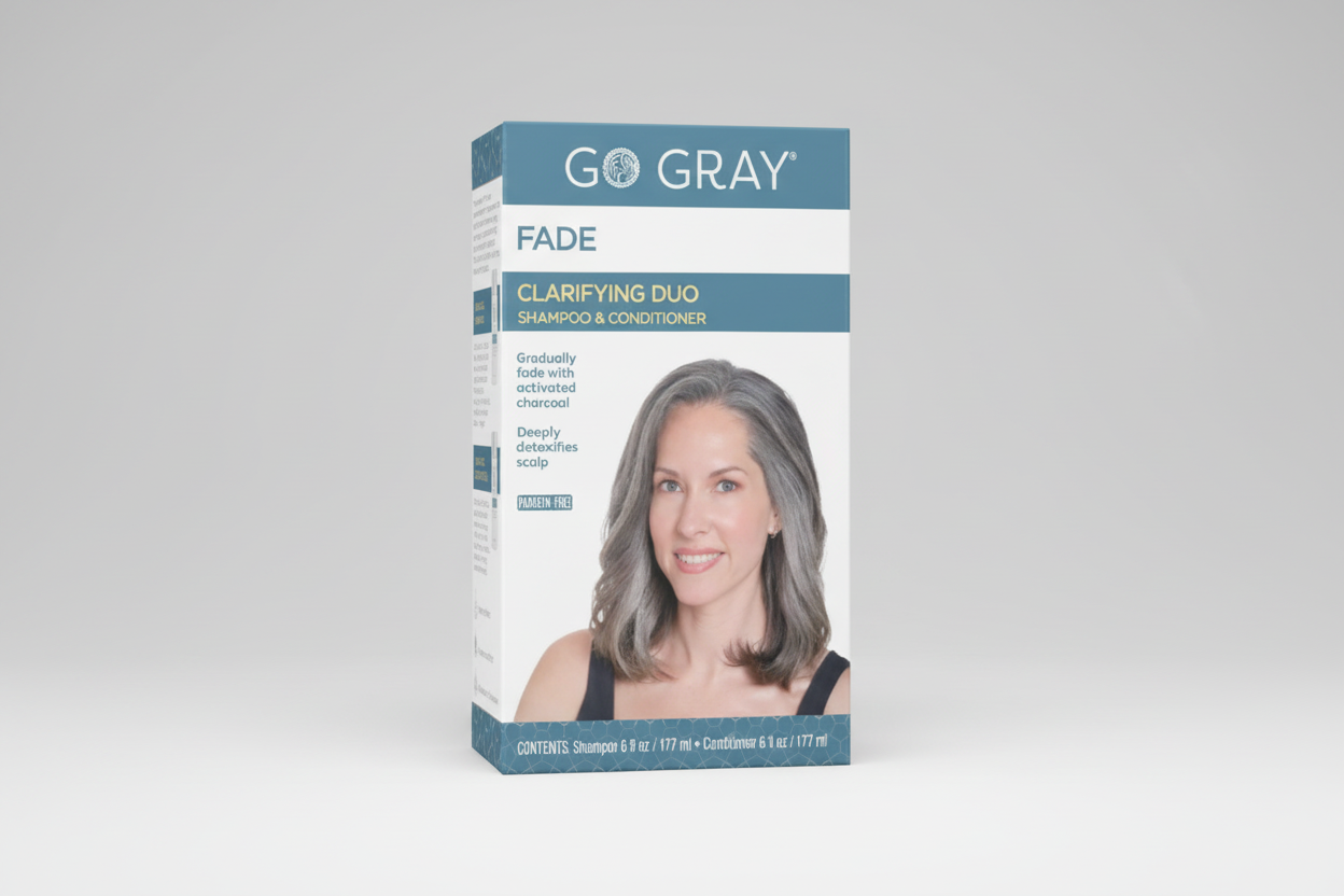 GO GRAY CHARCOAL SHAMPOO/CONDITIONER