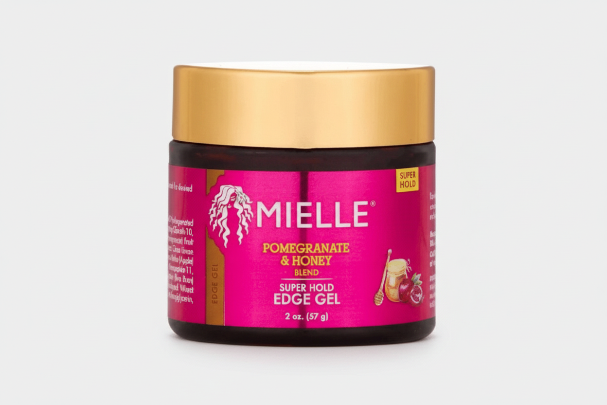 Mielle Pomegranate & Honey Edge Gel – Soft Hold & Smooth Hairline Styling Gel