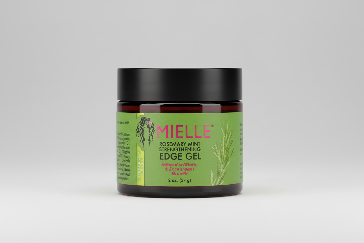 Mielle Rose & Mint Edge Gel – Soft Hold & Smooth Hairline Styling Gel