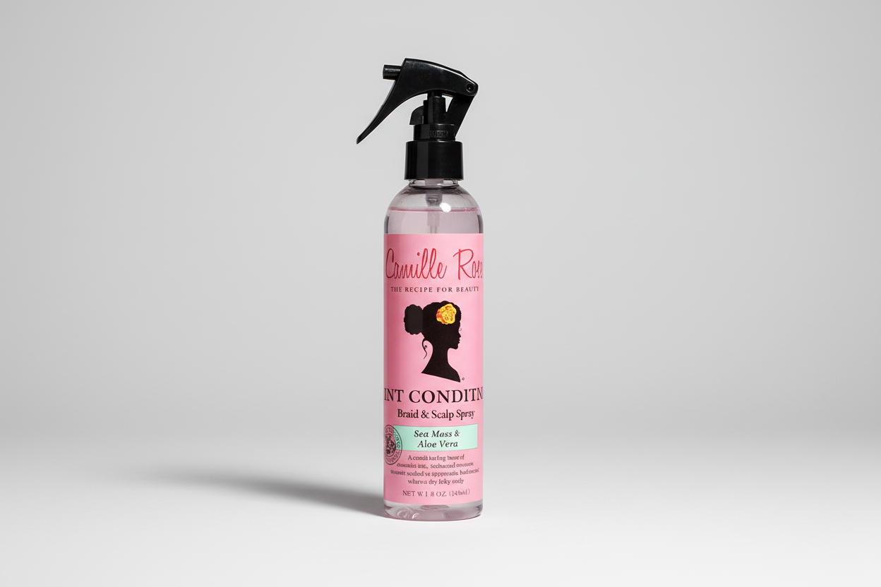 Camille Rose Mint Condition Braid & Scalp Spray – Refreshing & Hydrating Scalp Mist
